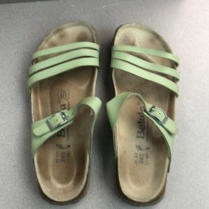 Betula Shoes | Betula By Birkenstock Green Sandals Size 7 | Poshmark